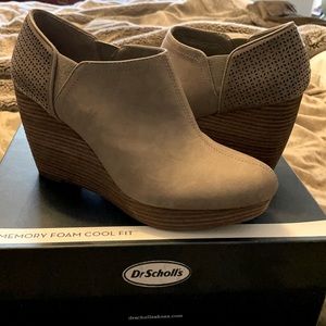 Wedge booties